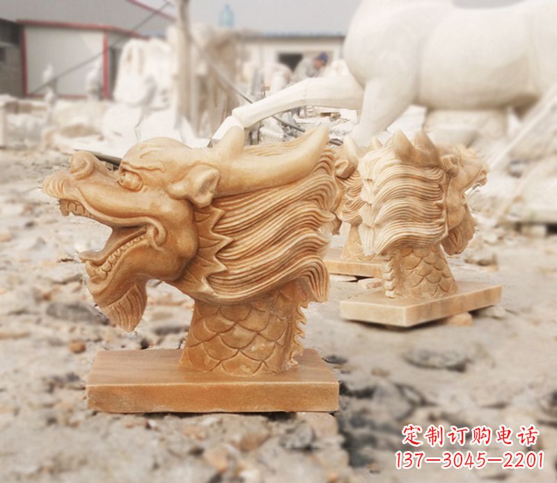 湖北晚霞红喷水龙头雕塑