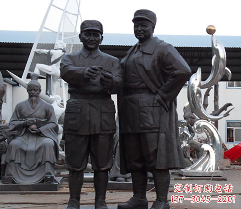 湖北伟人邓小平雕塑