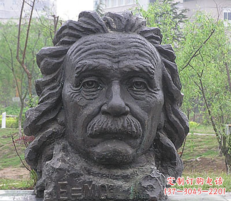 湖北伟人名人头像铜雕