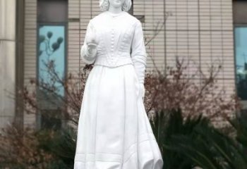 湖北纪念南丁格尔的精美雕塑