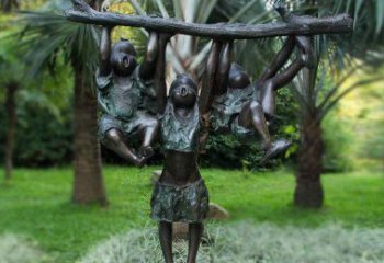 湖北铜雕树枝是中领雕塑专为儿童设计制作的一种…