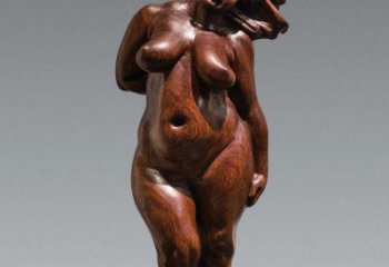 湖北完美纪念——欣赏一尊胖女孩景观铜雕