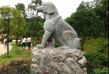 湖北中领雕塑狗公园动物雕塑摆件
