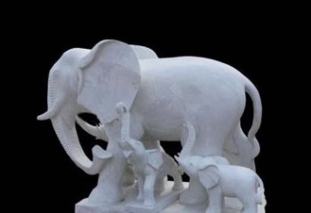 湖北中领雕塑：定制真实写实的大象雕塑