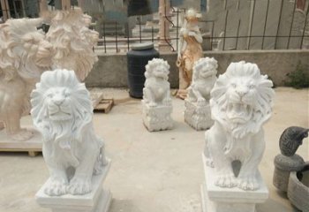 湖北传承欧式历史的狮子雕塑