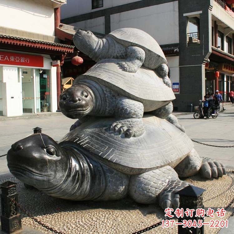 湖北乌龟石雕图片