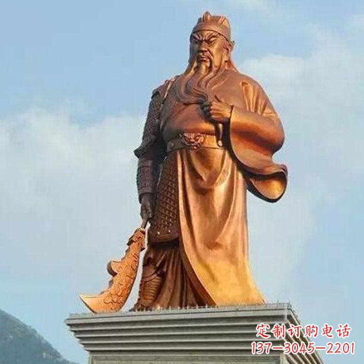 湖北武圣关公雕像