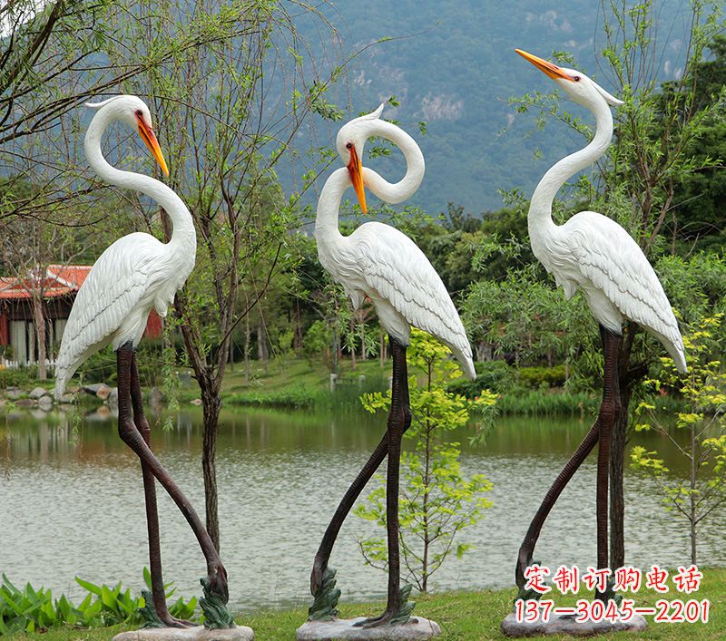 湖北仙鹤的雕塑