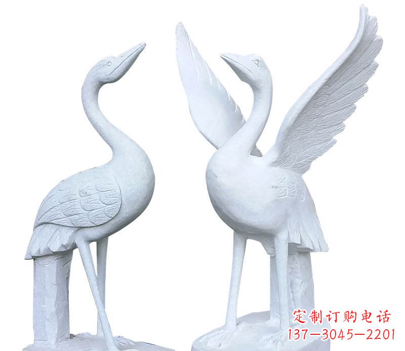湖北仙鹤公园动物石雕