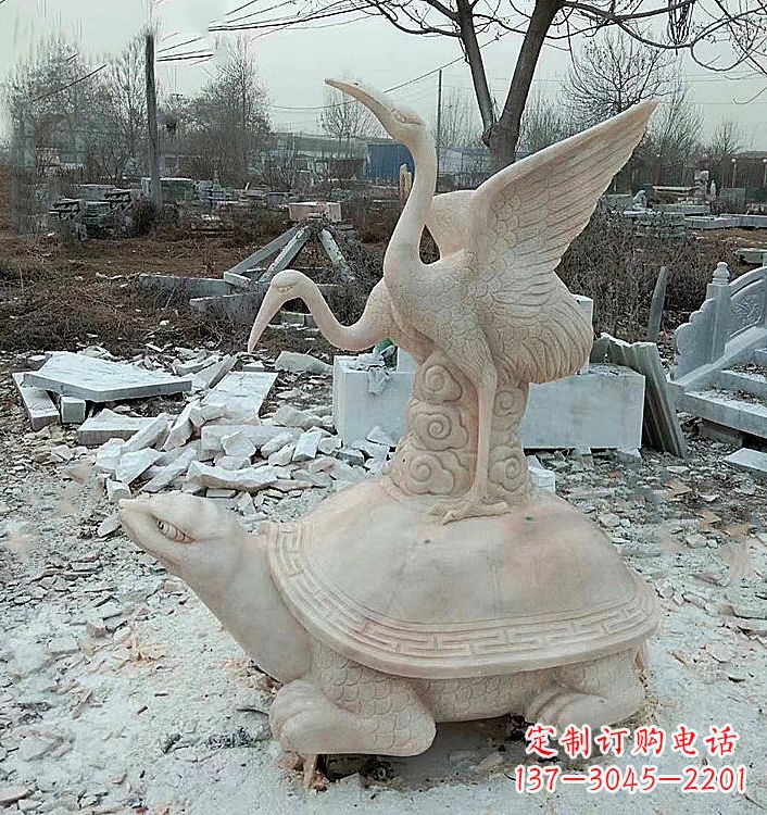 湖北仙鹤石材雕塑