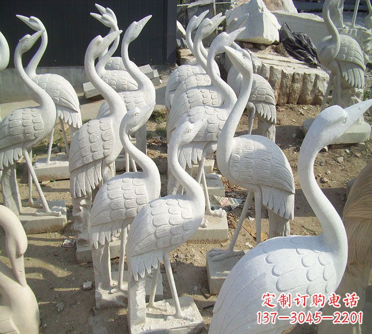 湖北仙鹤石雕石雕