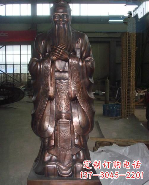 湖北先师孔子雕塑