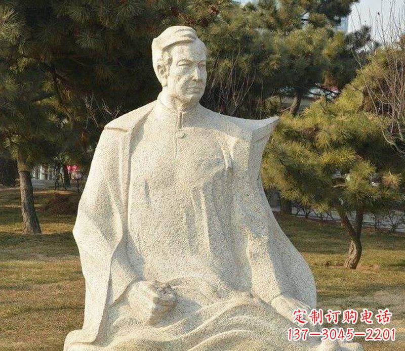 湖北冼星海音乐名人石雕