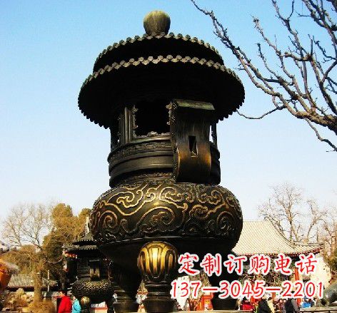 湖北香炉铜雕塑