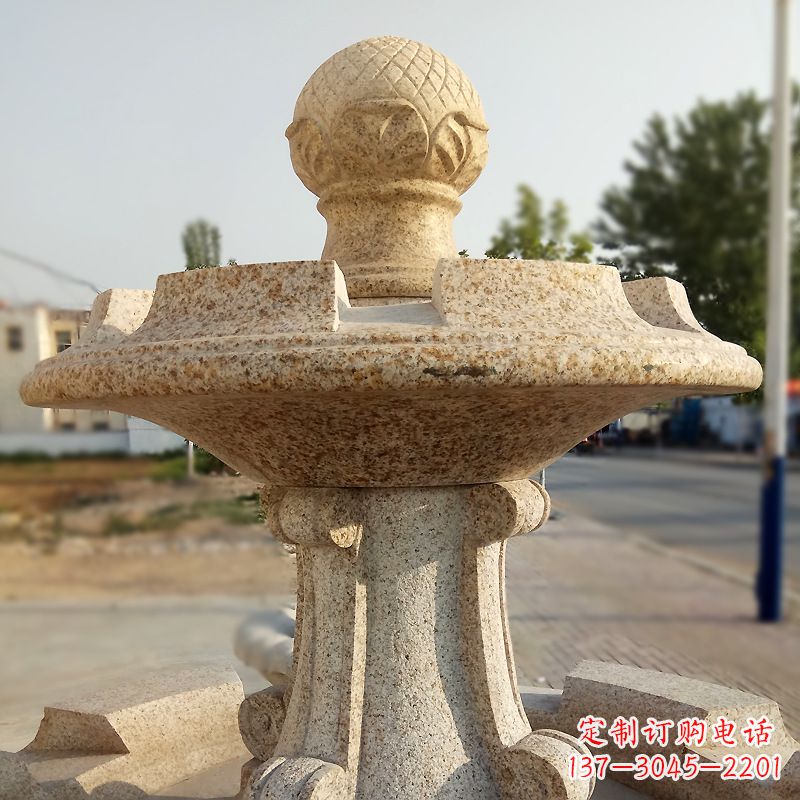 湖北新型石雕风水球