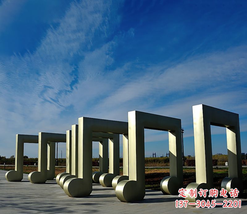 湖北音符雕塑户外