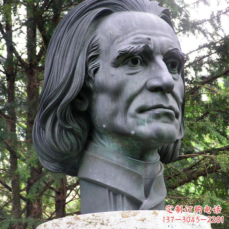 湖北英国著名外科医生利斯特铜雕头像雕塑