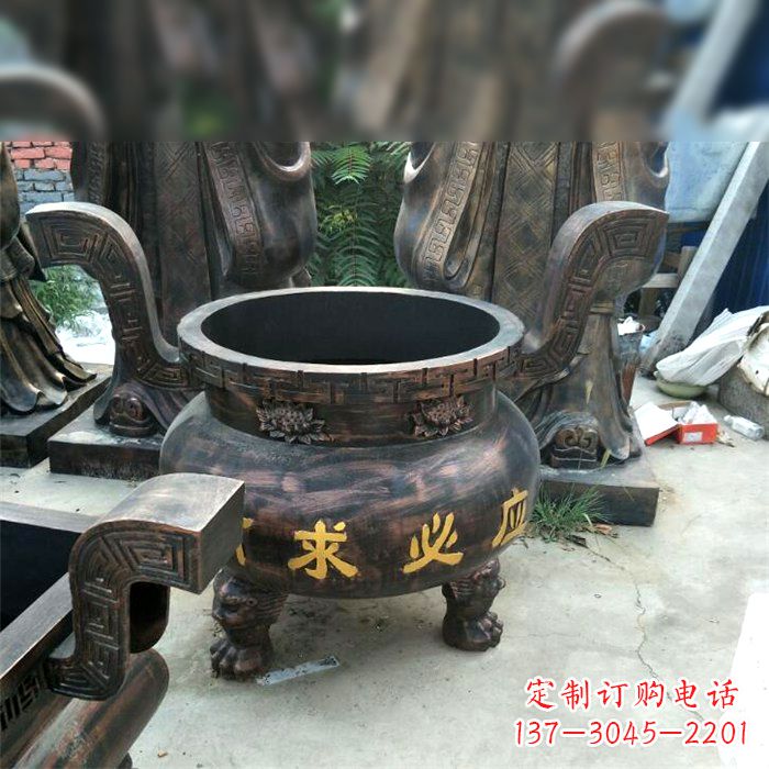 湖北有求必应祈福铜雕香炉