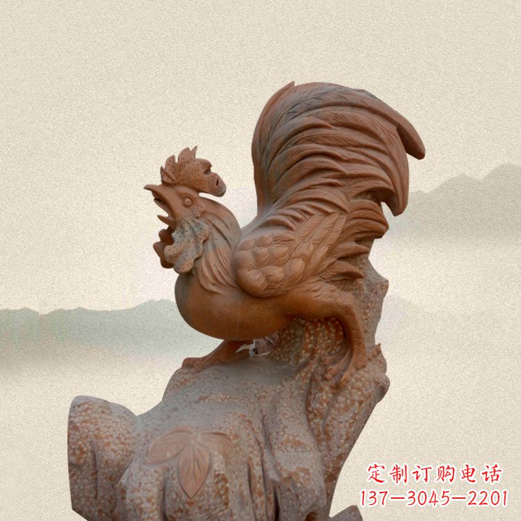 湖北酉鸡景观石雕