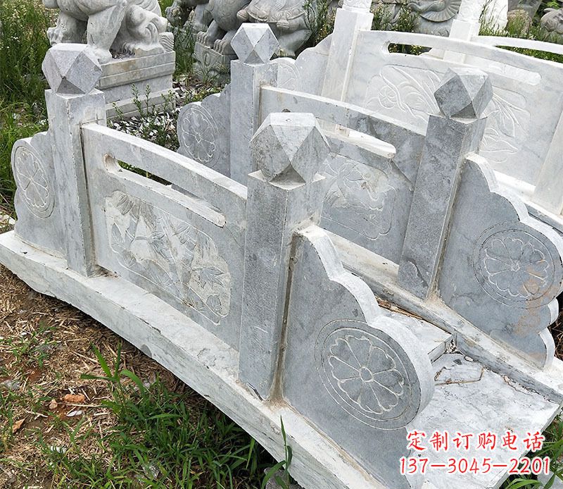 湖北园林仿古石拱桥景观石雕 (2)