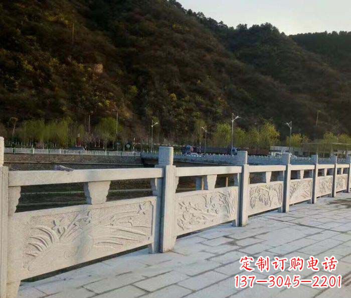 湖北园林景观大理石浮雕栏板