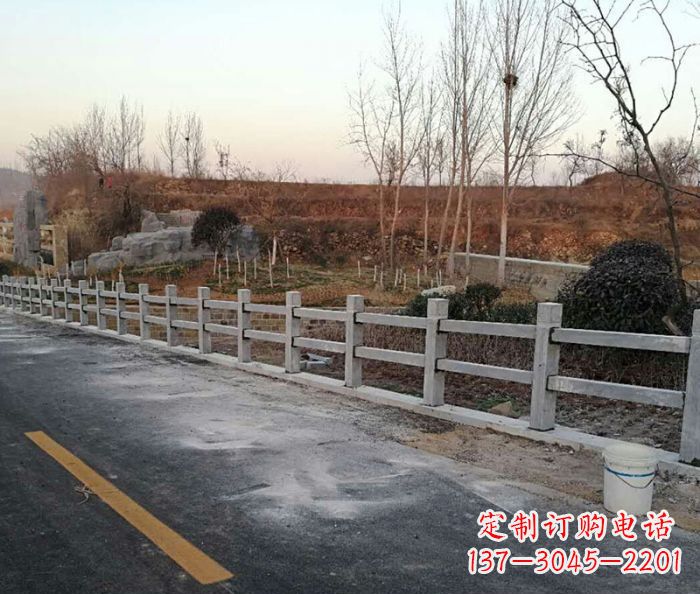 湖北园林景观大理石栏杆石雕 (2)