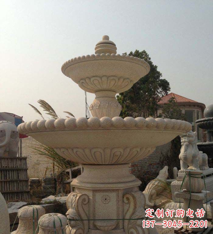 湖北园林景观大型喷泉石雕