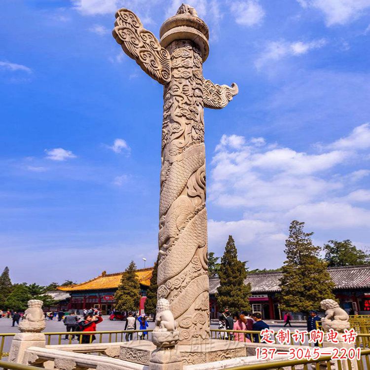 湖北中国华表柱-景区园林景观装饰柱