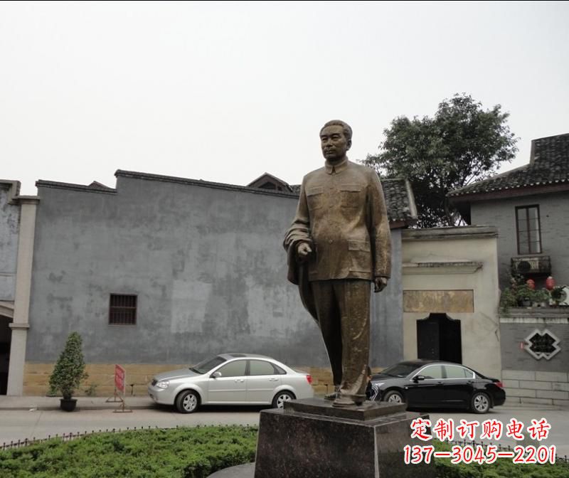 湖北周恩来铜雕