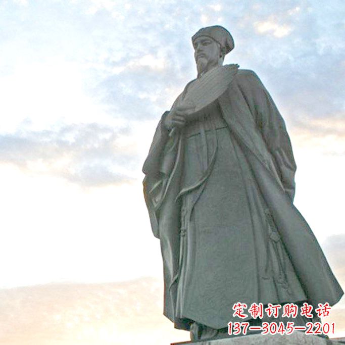 湖北诸葛亮雕塑-三国著名历史人物雕像