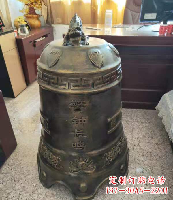 湖北铸铜警钟长鸣铜铜钟