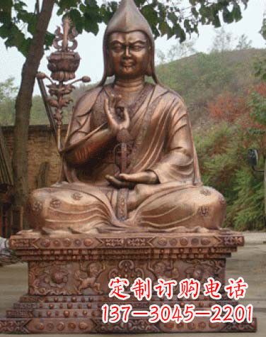 湖北紫铜佛像雕塑