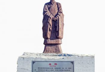 湖北紫铜历史人物中国著名医学人物雕塑像